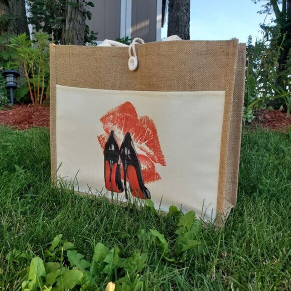Customizable Eco Friendly Canvas Tote | Reusable Shoulder Bag | Travel, Grocery - Picture 10 of 11